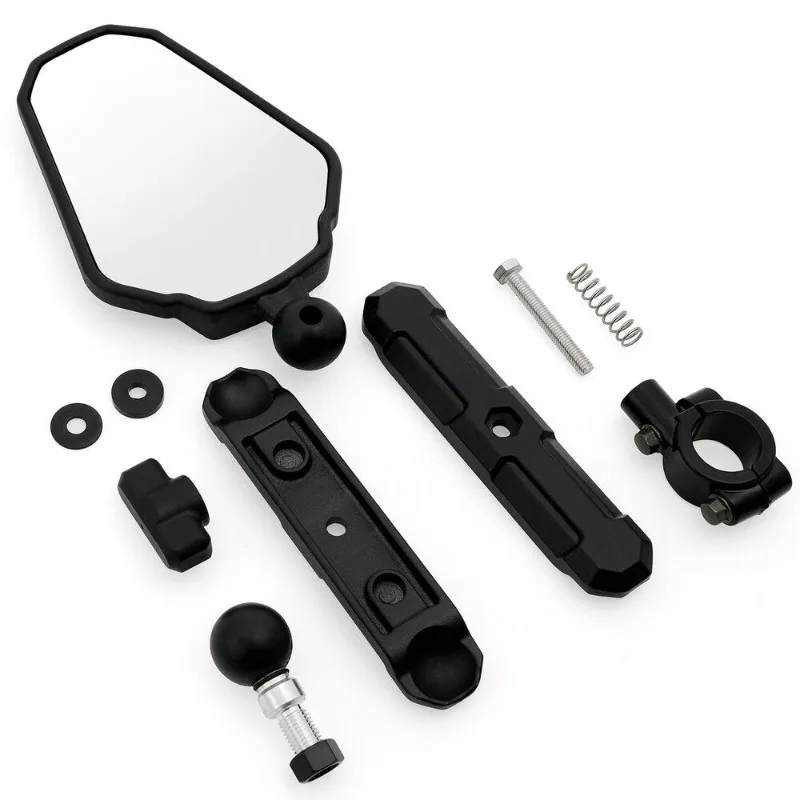 Mirror Handlebar Convex - Motorcycle Side Mirrors Convex Foldable Off-Road