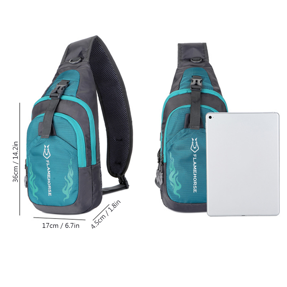 Men Sling Backpack Chest Cross - Cycling Commuter Backpack Waterproof recension och pris