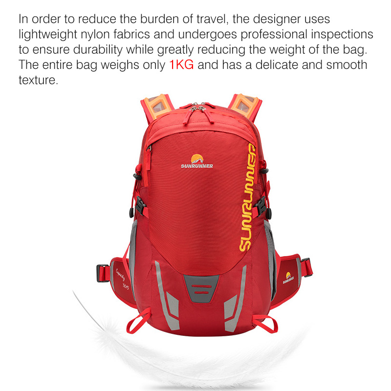 35L Hiking Backpack Bag Large  - Cycling Journey recension och pris