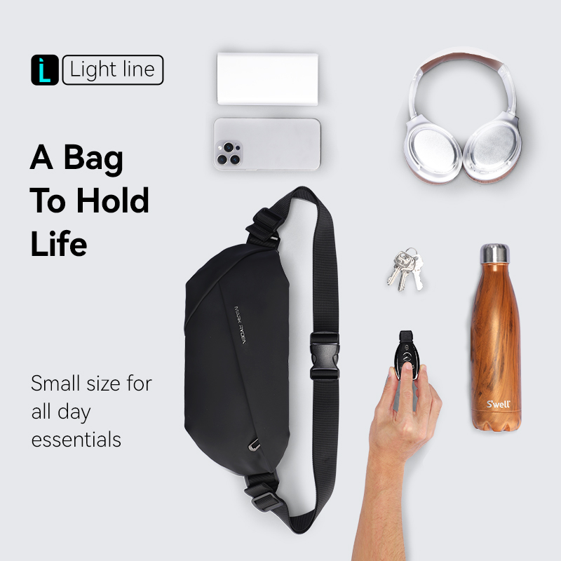 MARK RYDEN Men Crossbody Sling - Cycling Commuter Backpack Waterproof recension och pris