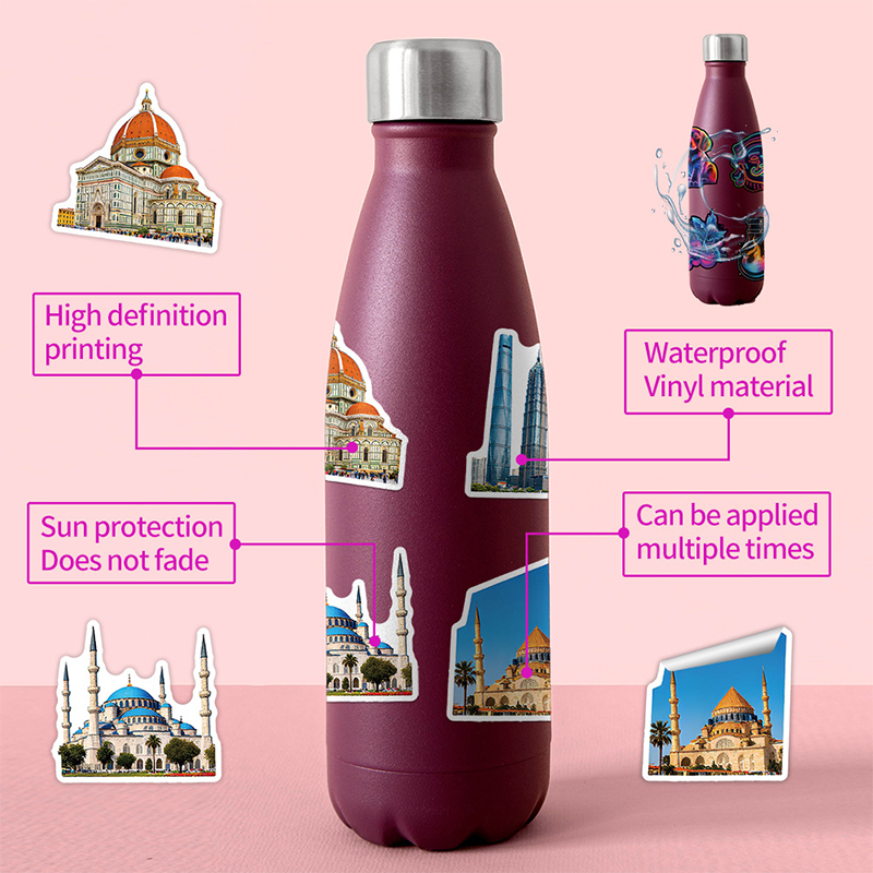 50PCS Famous City Landmark Tra - Cycling Journey recension och pris