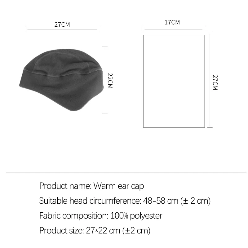 Fleece Earflap Hat Cycling Aut - Winter Cycling Commute recension och pris