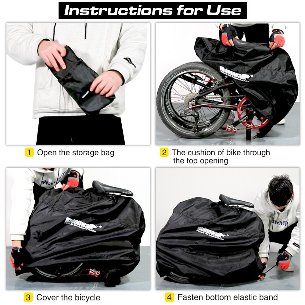 Rhinowalk Folding Bike Storage - Cycling Journey recension och pris