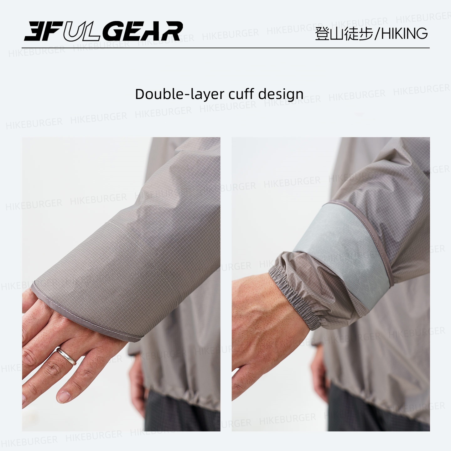 3F UL GEAR QingSuo Spilt Rain  - Cycling Rain Jacket Commute recension och pris