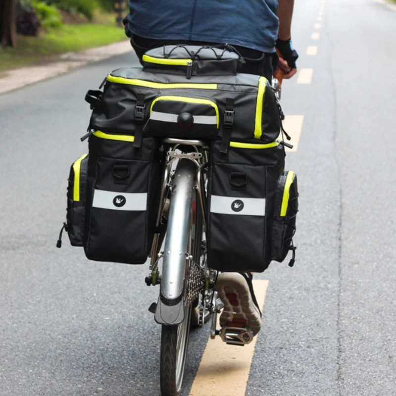 60L 3 In 1 Mountain Road Bicyc - Panniers Waterproof Rear recension och pris