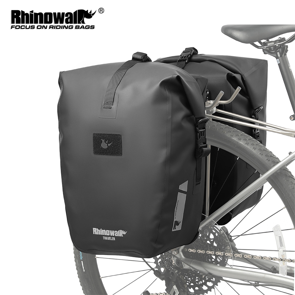 Rhinowalk Bicycle Pannier Bag  - Cycling Commuter Bag recension och pris