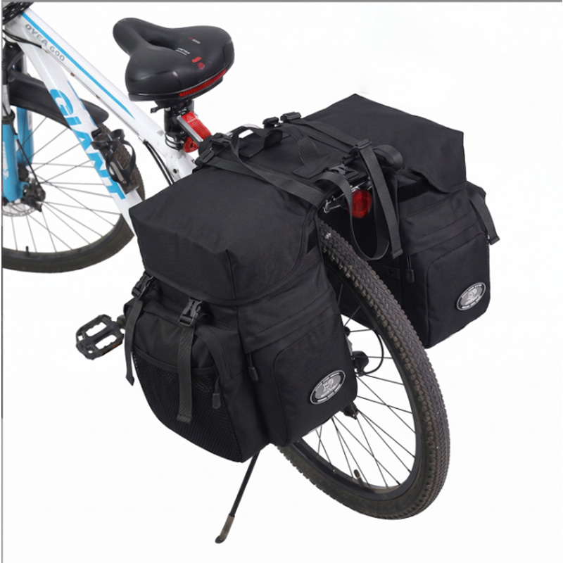 50L 2-in-1 Bicycle Pannier Bag - Panniers Waterproof Rear recension och pris