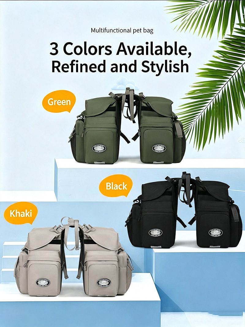 50L 2-in-1 Bicycle Pannier Bag - Panniers Waterproof Rear recension och pris