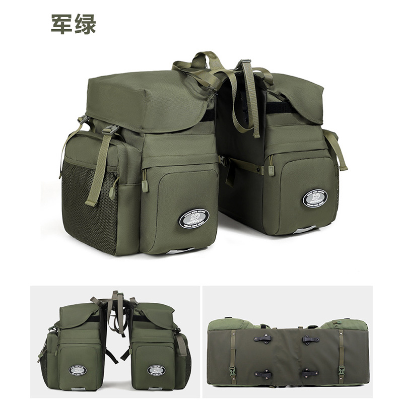 50L 2-in-1 Bicycle Pannier Bag - Panniers Waterproof Rear recension och pris