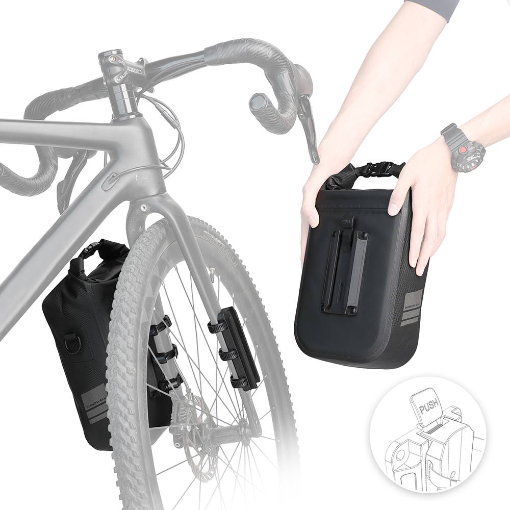 Rhinowalk 2 PCS Bike Quick Rel - Cycling Commuter Backpack Waterproof recension och pris