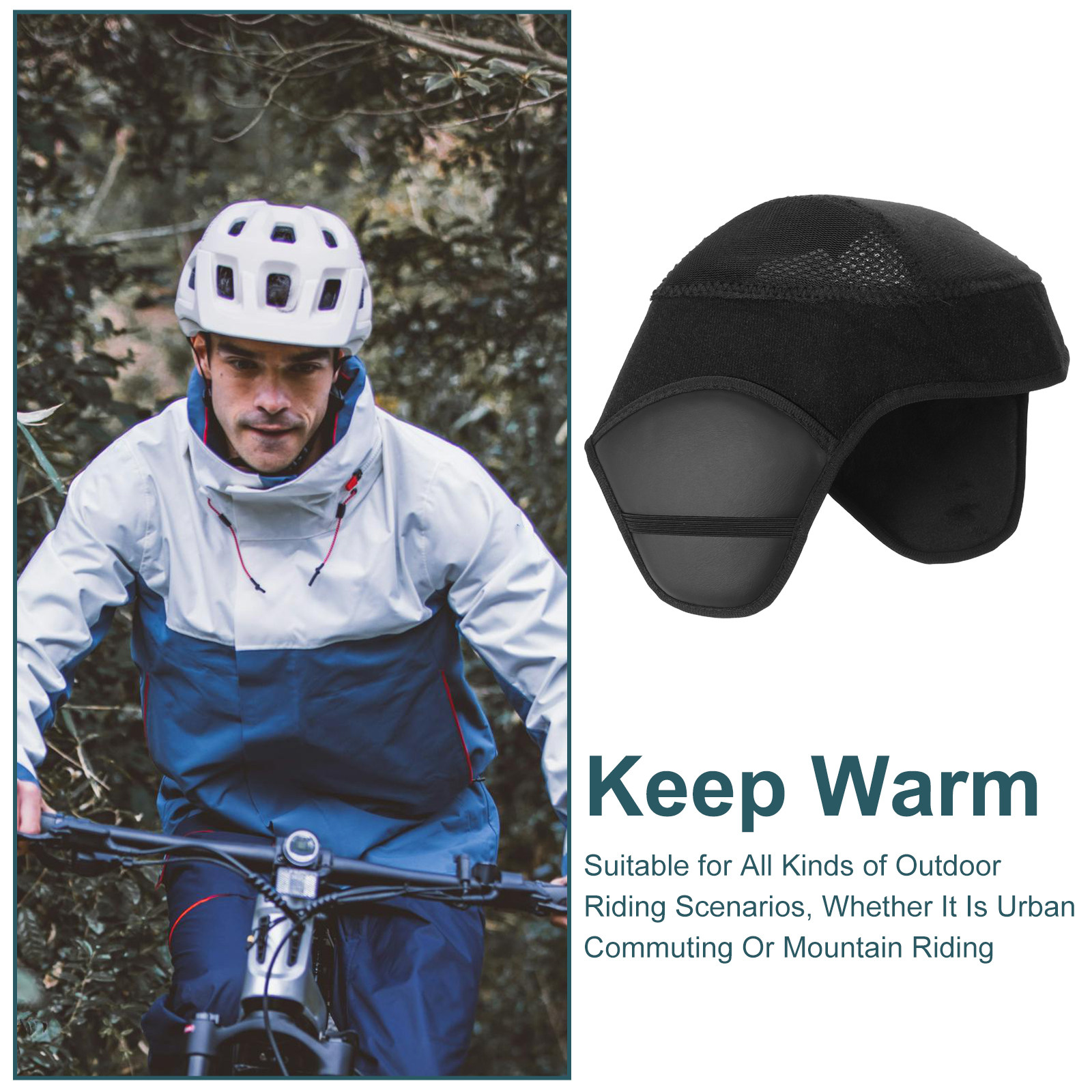 Windproof Cycling Ear Warmer P - Winter Cycling Commute recension och pris