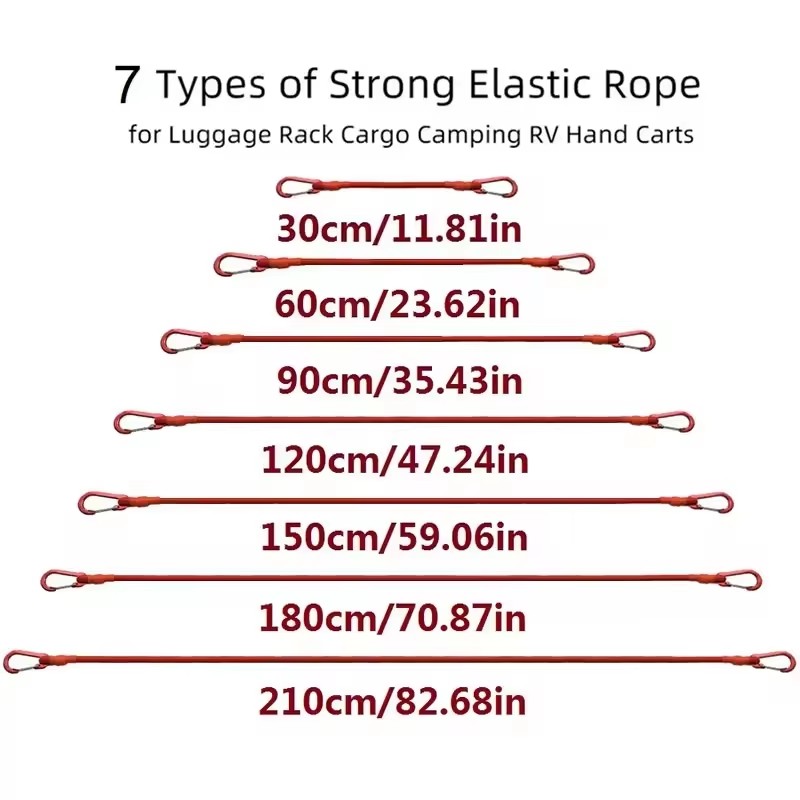 Heavy Duty Elastic Rope Multi  - Cycling Journey recension och pris