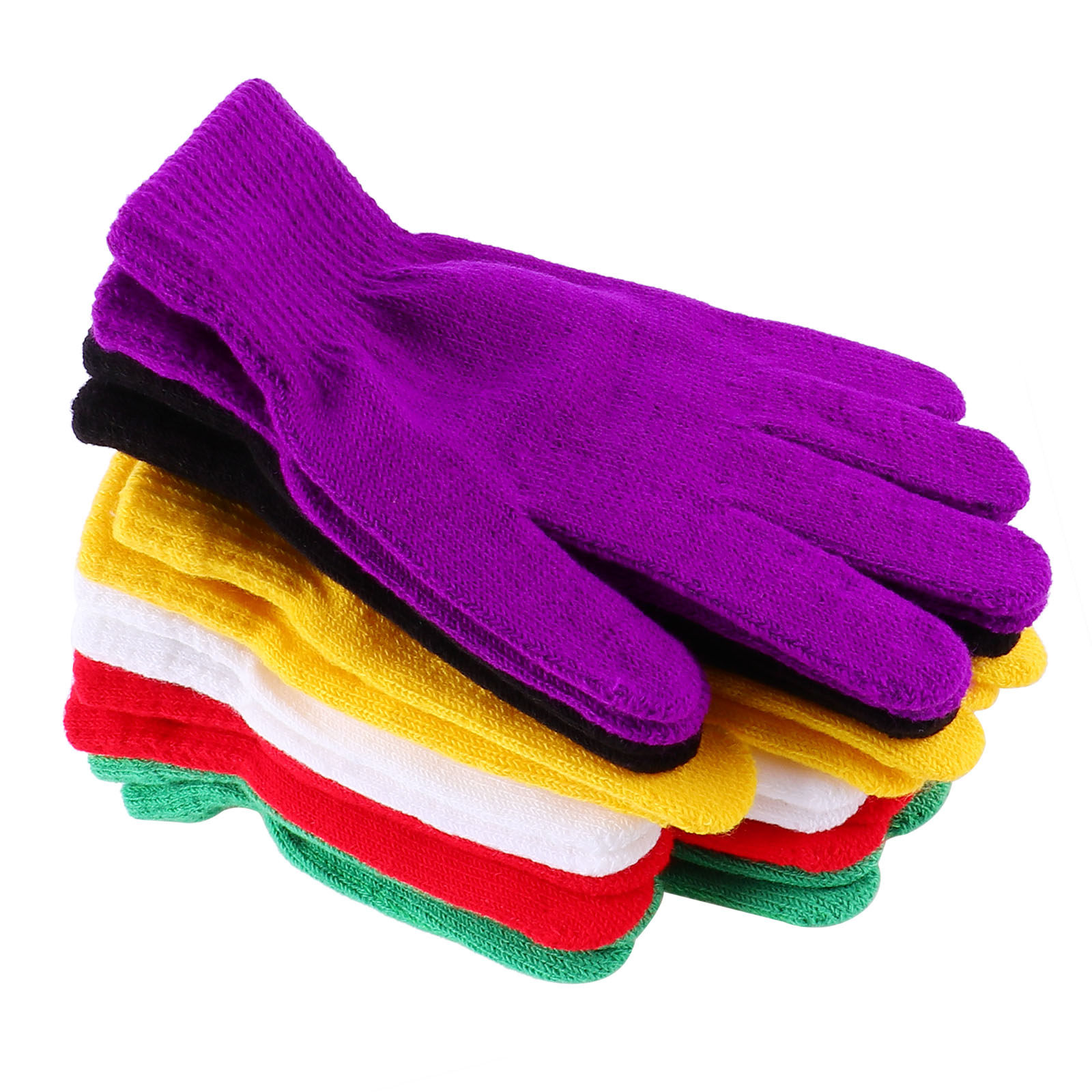 6Pairs Winter Knit Gloves Adul - Winter Cycling Commute recension och pris