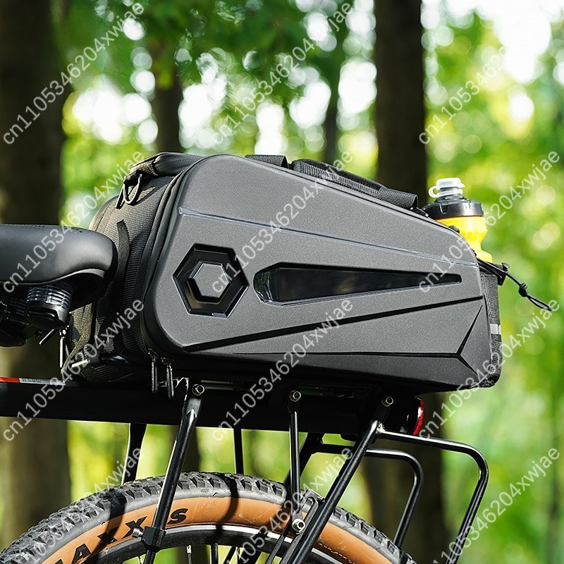 Hard Shell Bicycle Trunk Bag W - Panniers Waterproof Rear recension och pris