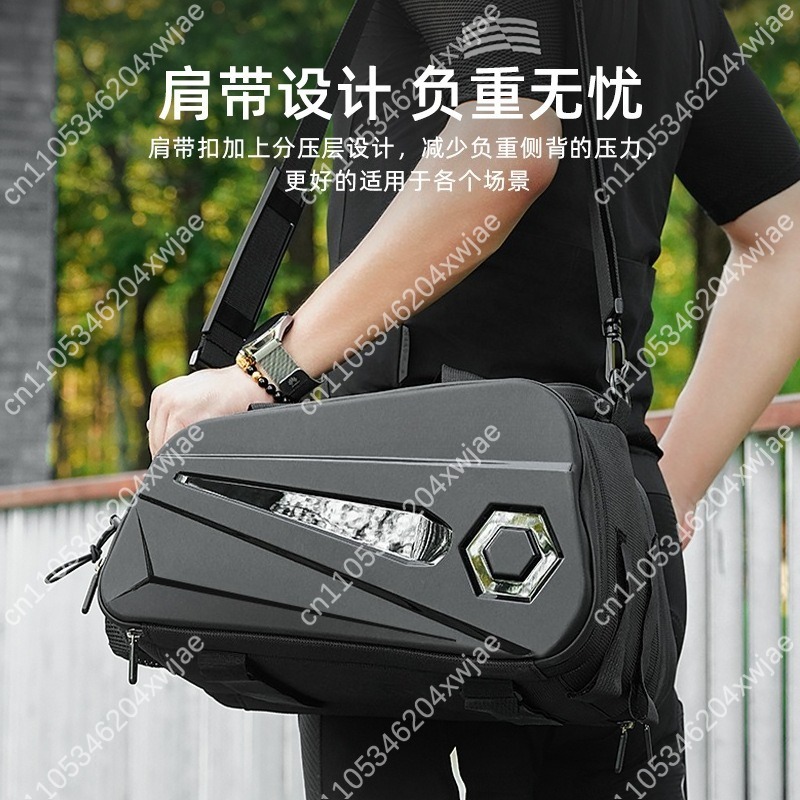 Hard Shell Bicycle Trunk Bag W - Panniers Waterproof Rear recension och pris