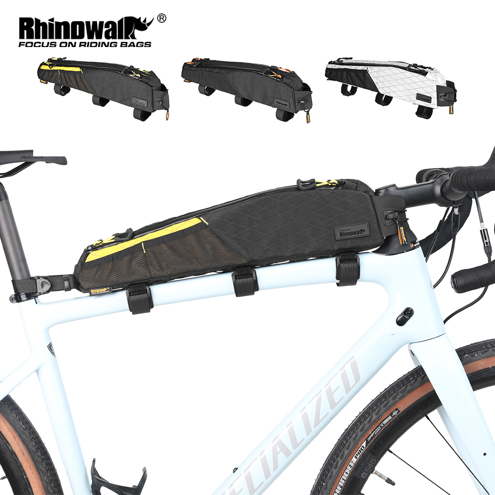 Rhinowalk Bicycle Top Tube Bag - Cycling Journey recension och pris
