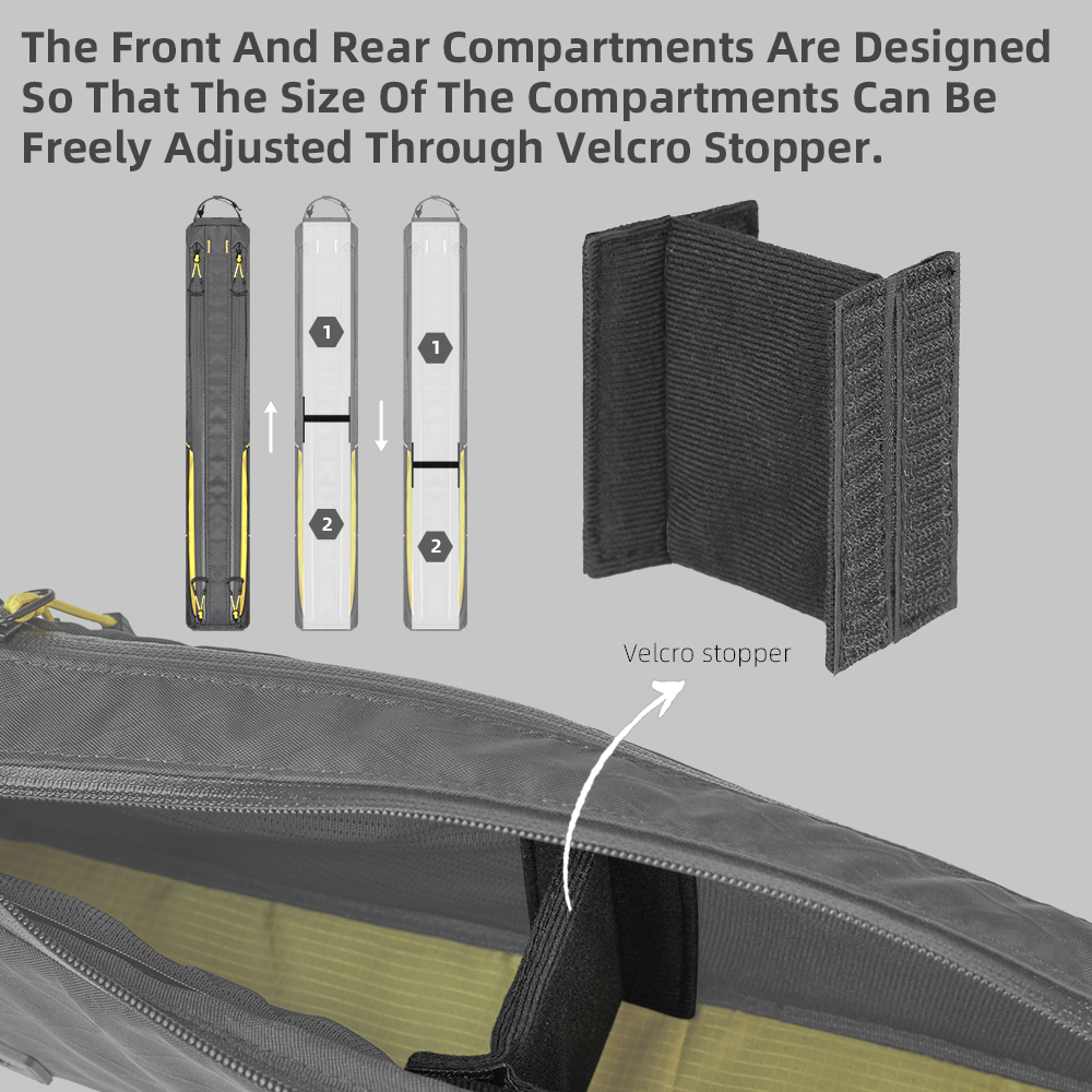 Rhinowalk Bicycle Top Tube Bag - Cycling Journey recension och pris