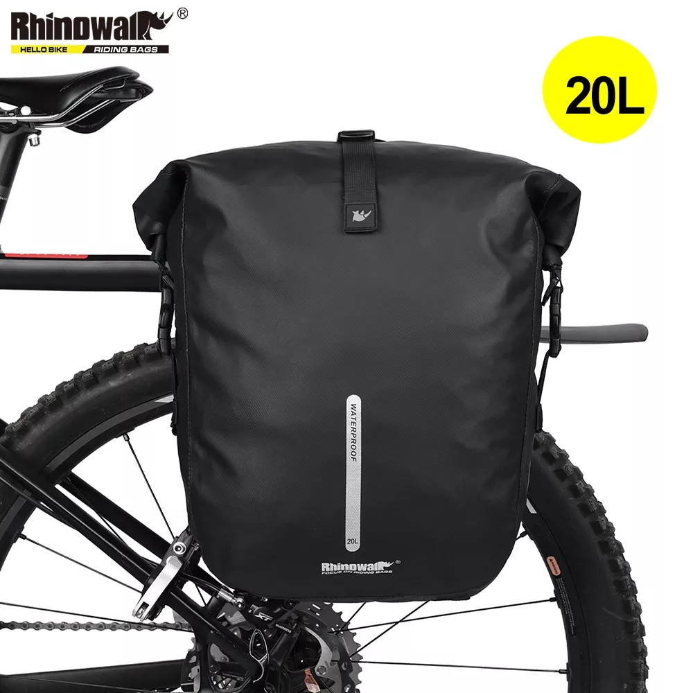 Rhinowalk Waterproof Bike Pann - Panniers Waterproof Rear recension och pris