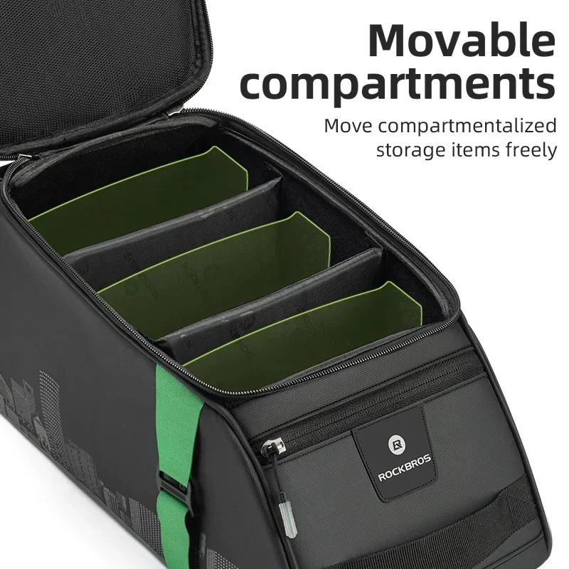 ROCKBROS Bike Bag 2 In 1 Trave - Cycling Journey recension och pris