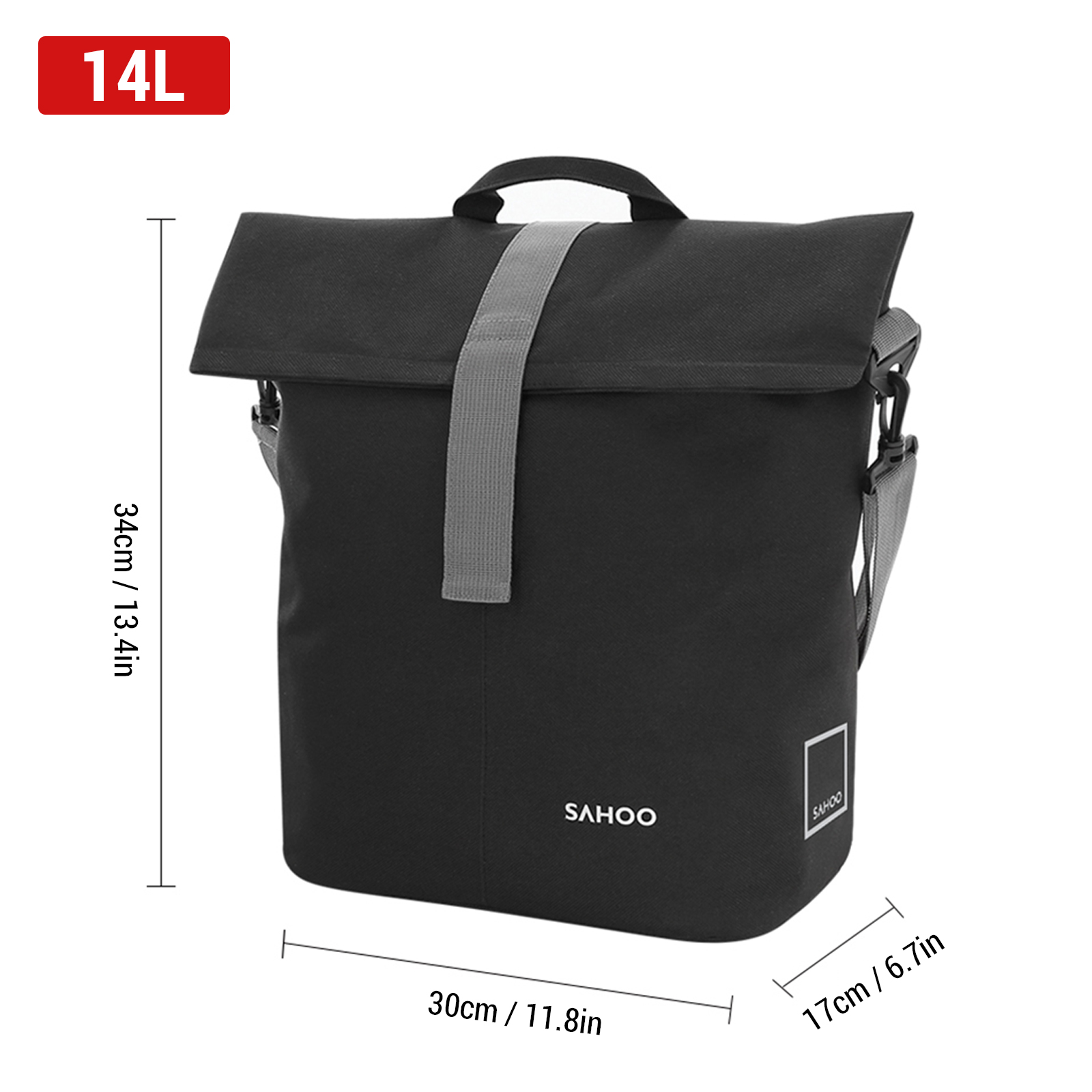 Bike Rear Seat Bag  18L/14L La - Cycling Journey recension och pris