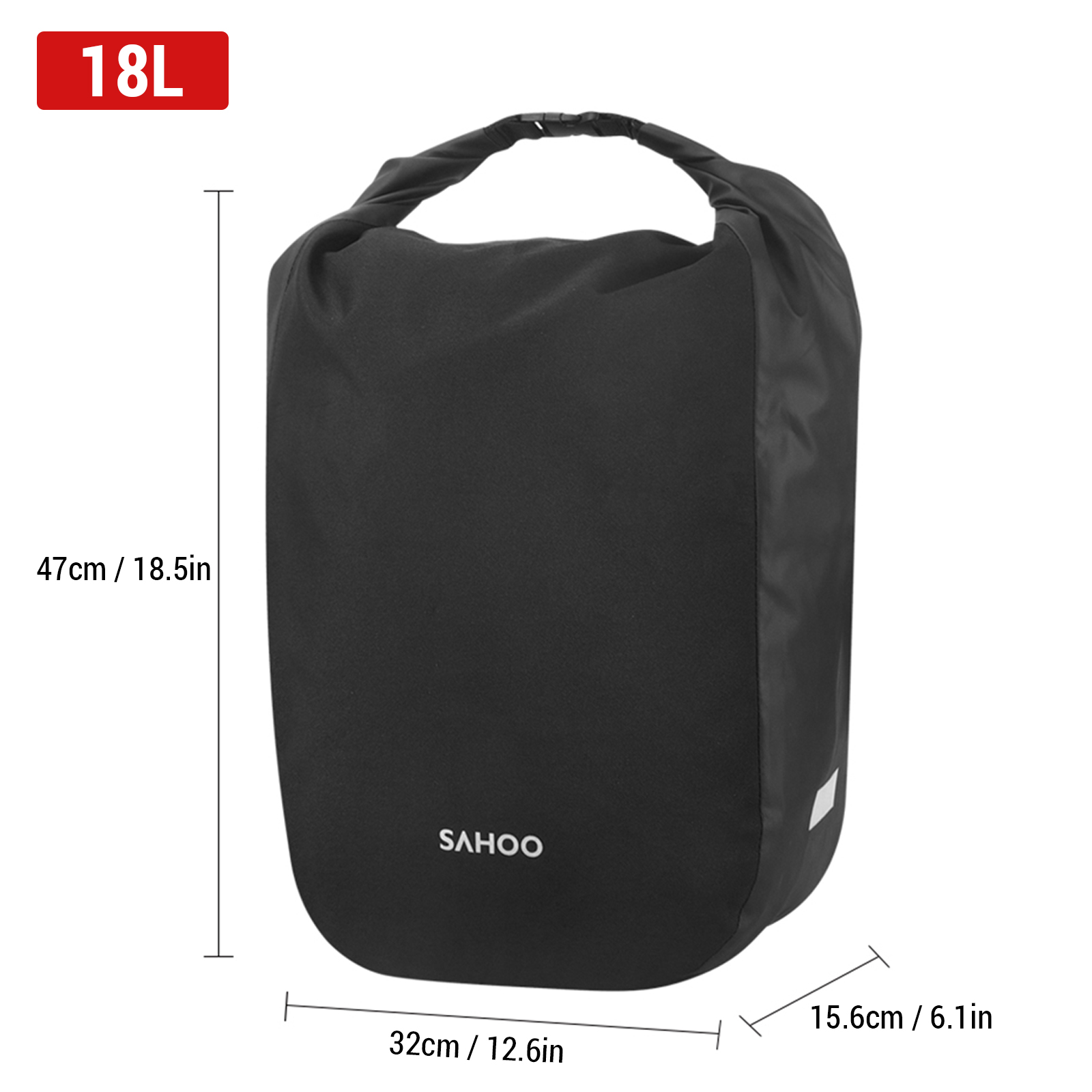 Bike Rear Seat Bag  18L/14L La - Cycling Journey recension och pris