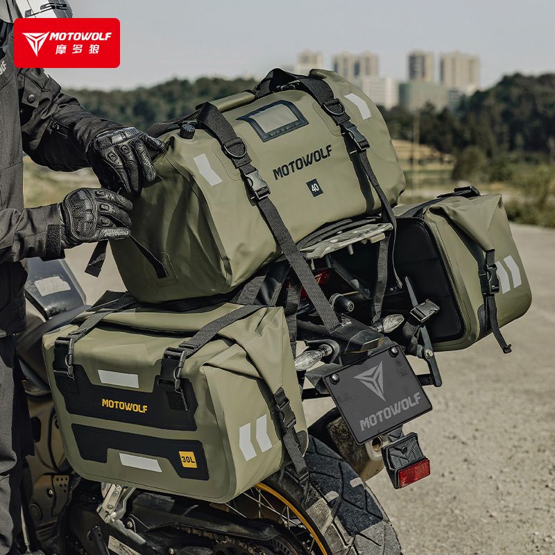 Motowolf Waterproof Large Capa - Panniers Waterproof Rear recension och pris