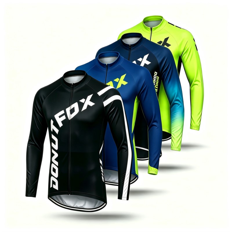 Men Long Sleeve MTB Jersey & C - Cycling Commuter Shorts recension och pris