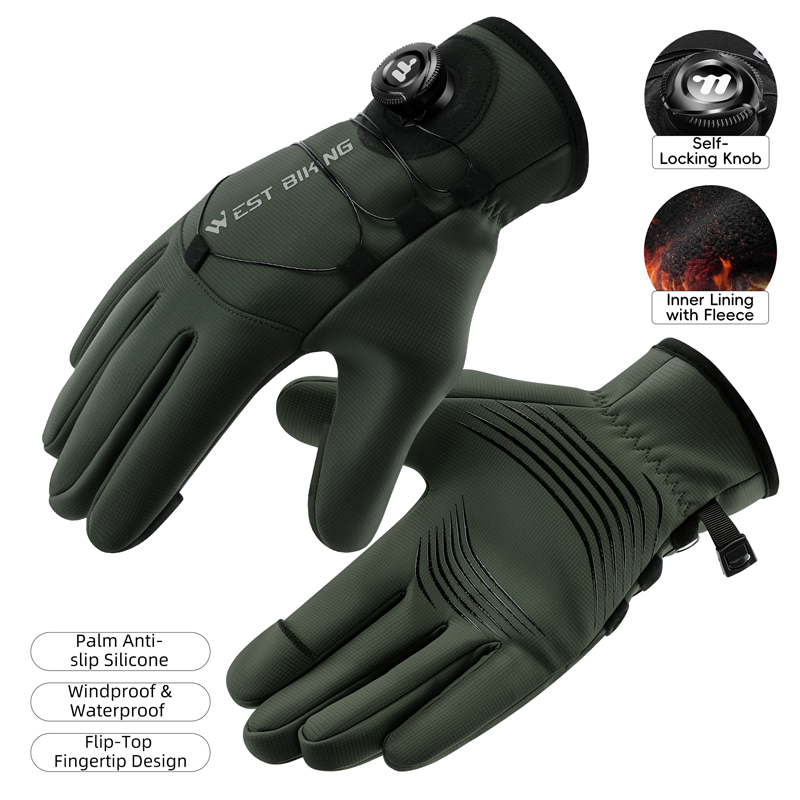 Winter Bike Gloves Magnetic Qu - Winter Cycling Commute recension och pris