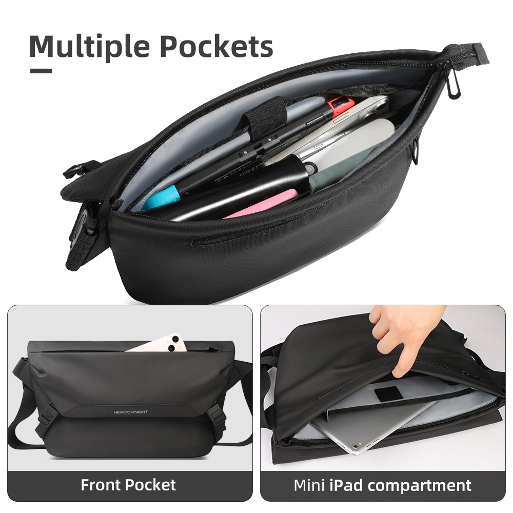 HcanKcan Man Shoulder Bag Wate - Cycling Commuter Backpack Waterproof recension och pris