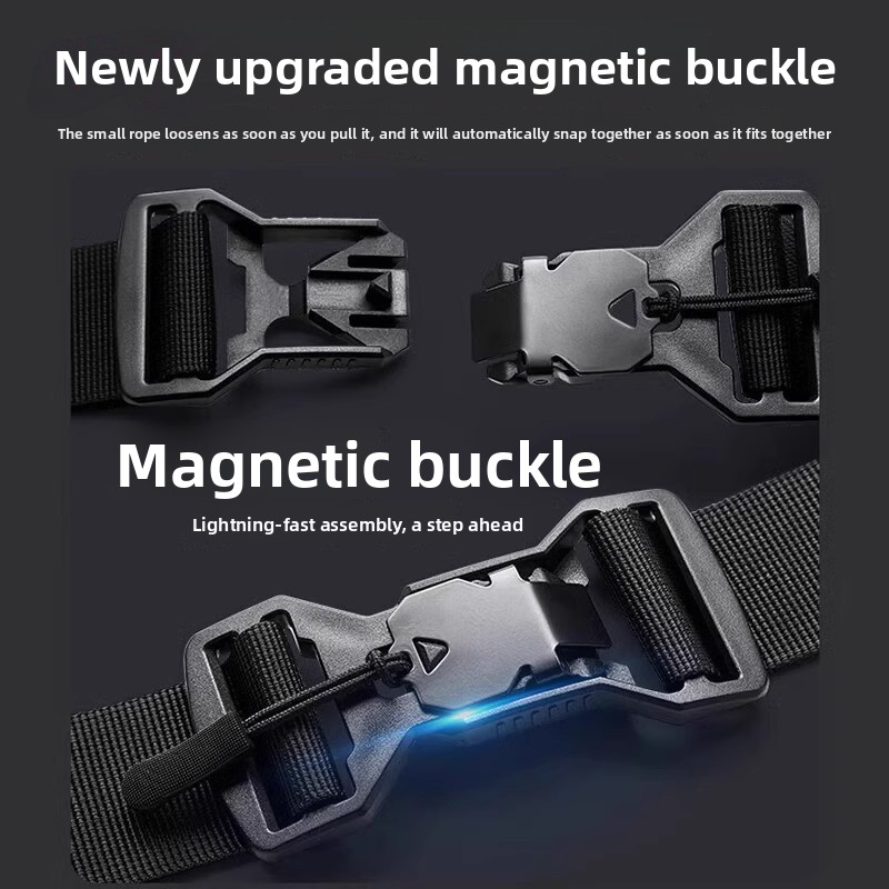 Magnetic Buckle Men Crossbody  - Cycling Commuter Bag recension och pris