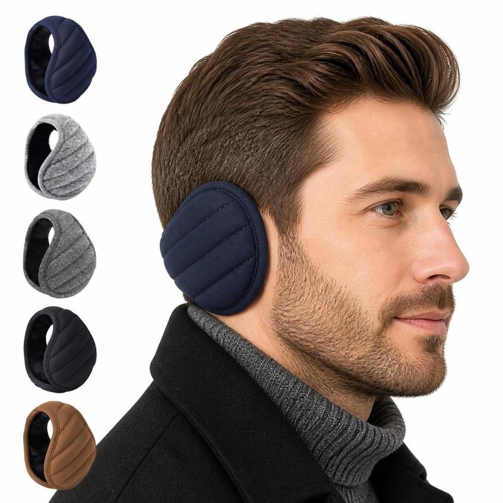 Thick Lined Winter Earmuffs Li - Winter Cycling Commute recension och pris