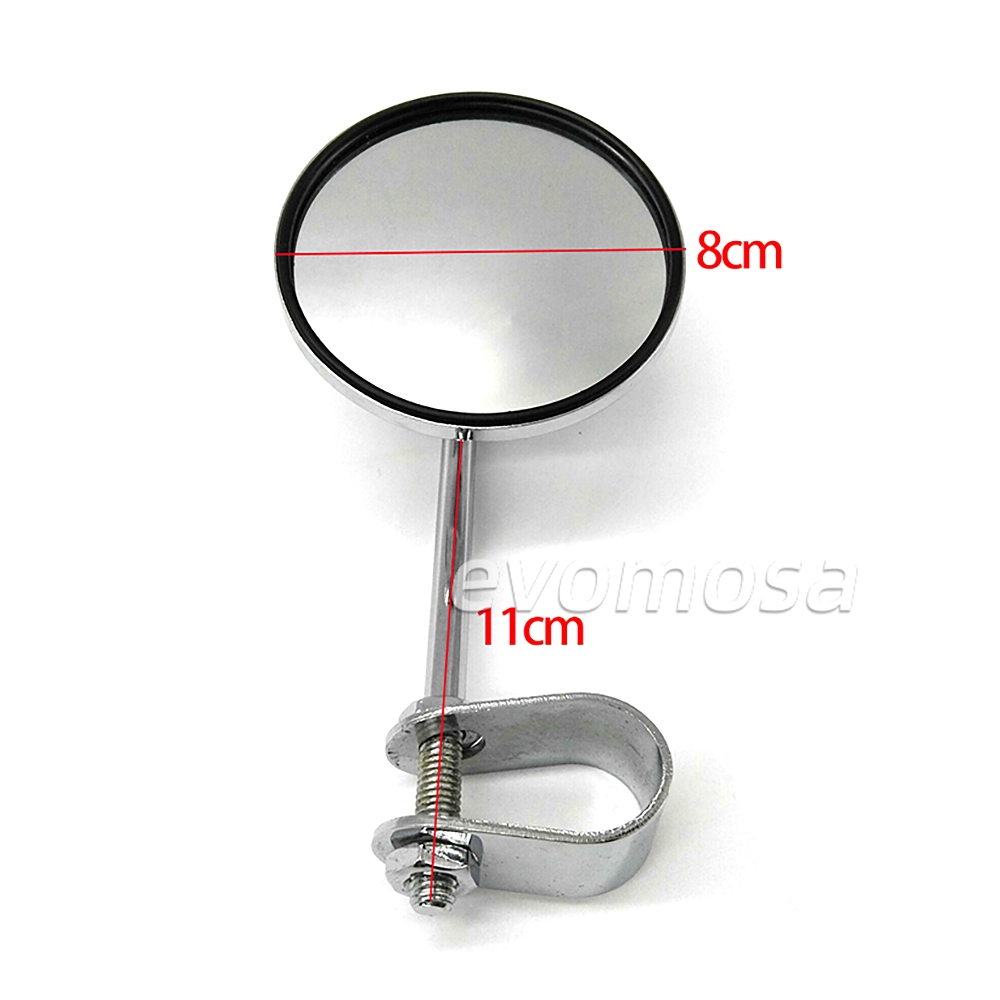 Motorcycle Handlebar Rear View - Mirror Handlebar Convex recension och pris